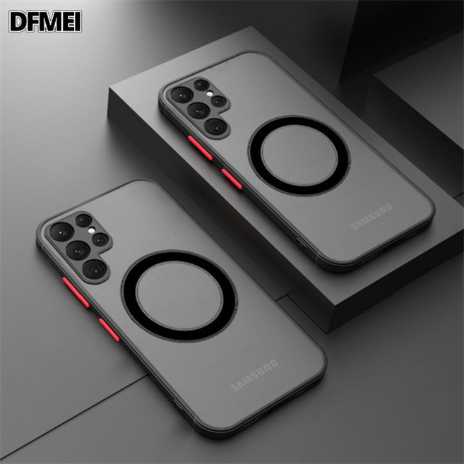 DFMEI 手機殼 磁吸磨砂 膚感 防摔 全包