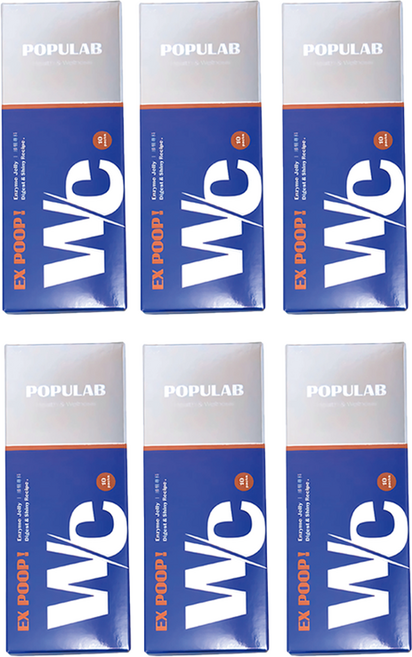 POPULAB WC酵素果凍EX版, 20g, 60個