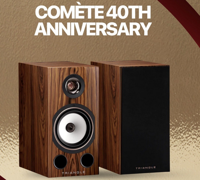 TRIANGLE Comète 40週年紀念 家庭劇院喇叭, 黃金橡木, Comete 40th