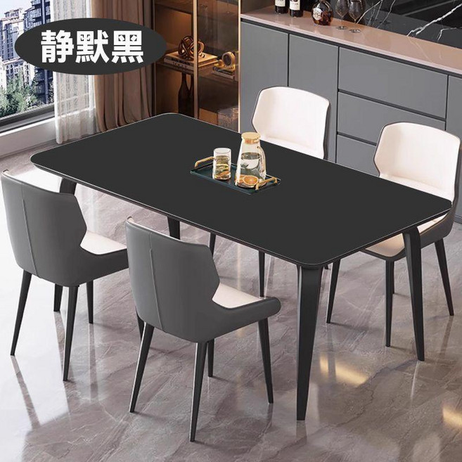 皮革桌墊 防油免洗保護墊, 雙面純黑,60*110 全新質感升級