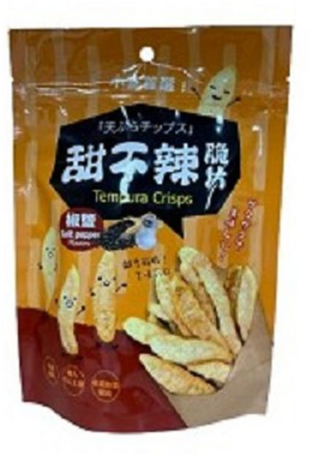 甜不辣脆片 椒鹽風味, 45g, 1個