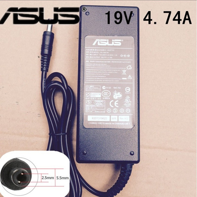 華碩 ASUS 4.74A 變壓器 X450J X550J K55V X450J K50IJ U47VC K55VD, 1個
