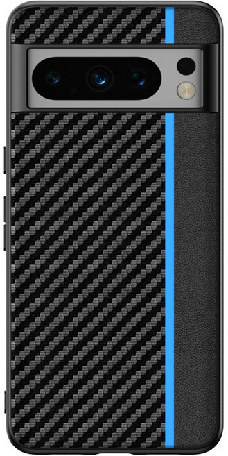 Tonkon 適用於谷歌Pixel8Pro 防摔輕薄手機殼, 1個, 拼藍色(3462):適用於谷歌Pixel7a
