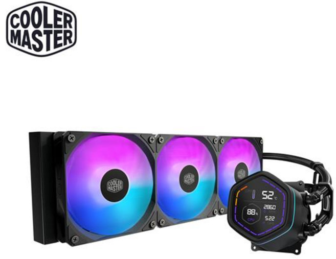 Cooler Master ML 360 Core Nex Digital ARGB 水冷散熱器, 1個, 其它