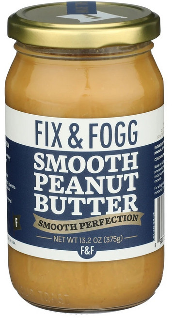 FIX&FOGG 完美柔滑花生醬, 1個, 375g