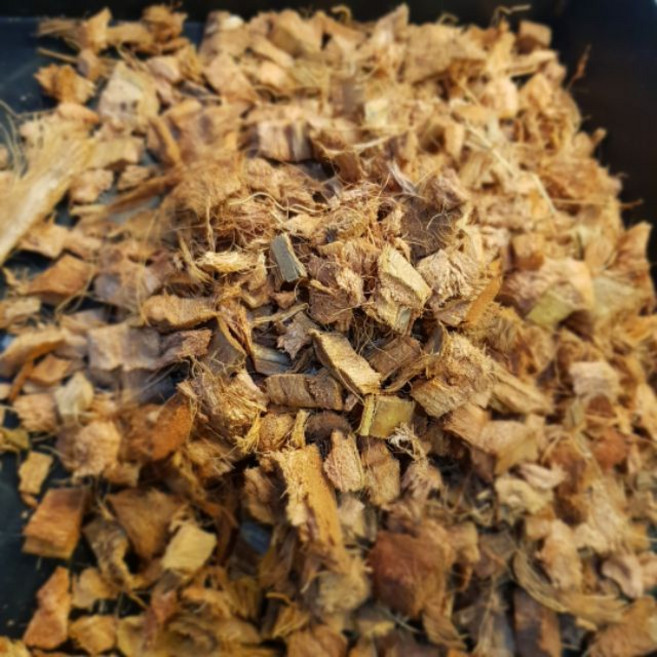 P老闆園藝 高級椰子塊 椰殼 1L 蘭花介質 氣根植物/爬蟲 陸龜 蜥蜴 底材 巨蜥, 1個
