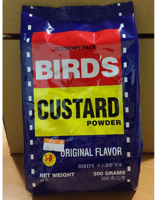 BIRD'S 卡士達粉 原味 300g, 1個