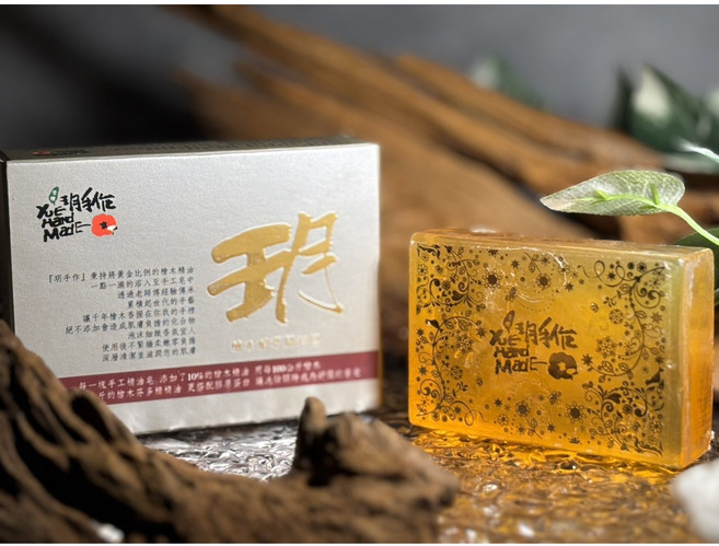 手粹芳檜天然檜木精油皂, 1個