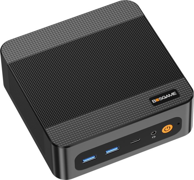 BOSGAME 미니 PC Ryzen9 7940HS 미니피씨 프로세서 1T SSD 2.5G LAN WiFi6E BT5.2, P3 pro, WIN11 Pro, 1TB, 16GB, 블랙