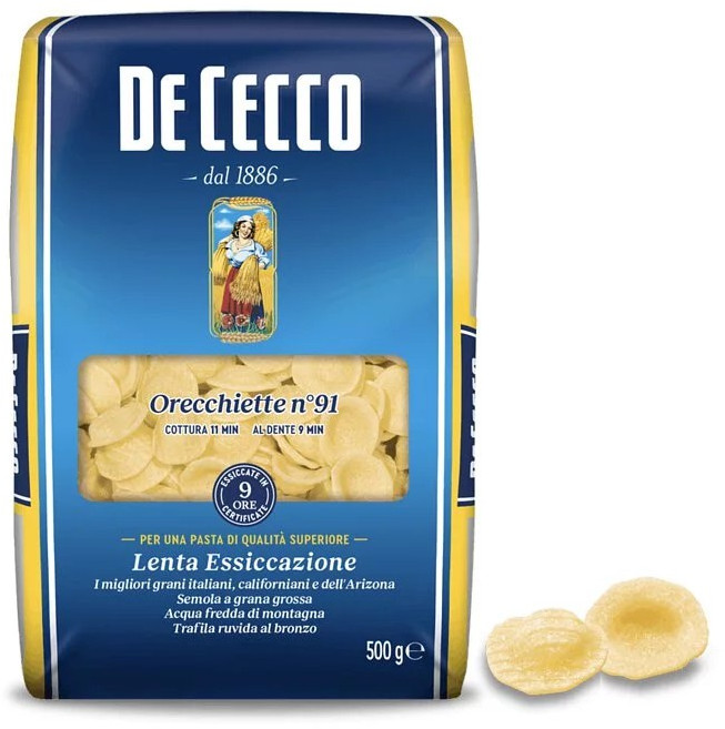 食物的靈魂 - DE CECCO 米其林餐廳使用 義大利麵, 1個, 500g