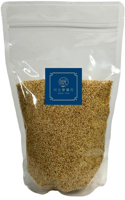 川元 熟白芝麻粒 400g, 1個