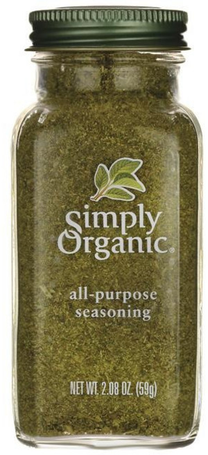 Simply Organic 綜合香料調味粉, 1個, 59g