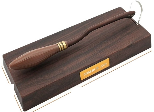 哈利波特 光輪2000 懸浮飛天掃帚筆 創意桌面擺飾 文具禮品, 懸浮筆2000