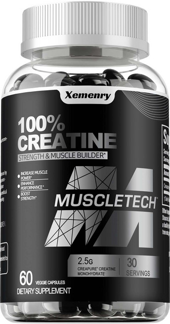 Xemenry 100% Creatine 增肌 強化體能, 60