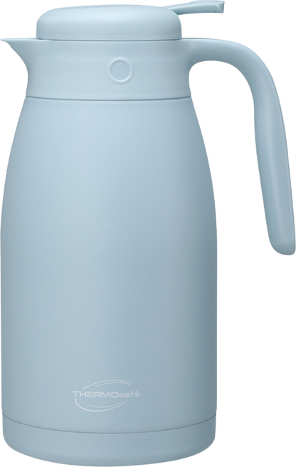 THERMOcafé 保溫瓶 SUS304不銹鋼, 1個, 2000ml, 水霧藍