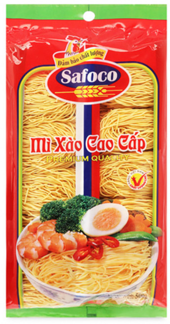 Safoco 越南雞蛋麵 500g, 1個, 炒麵