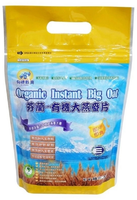 有綴穀典 芬蘭有機大燕麥片, 908g, 2個
