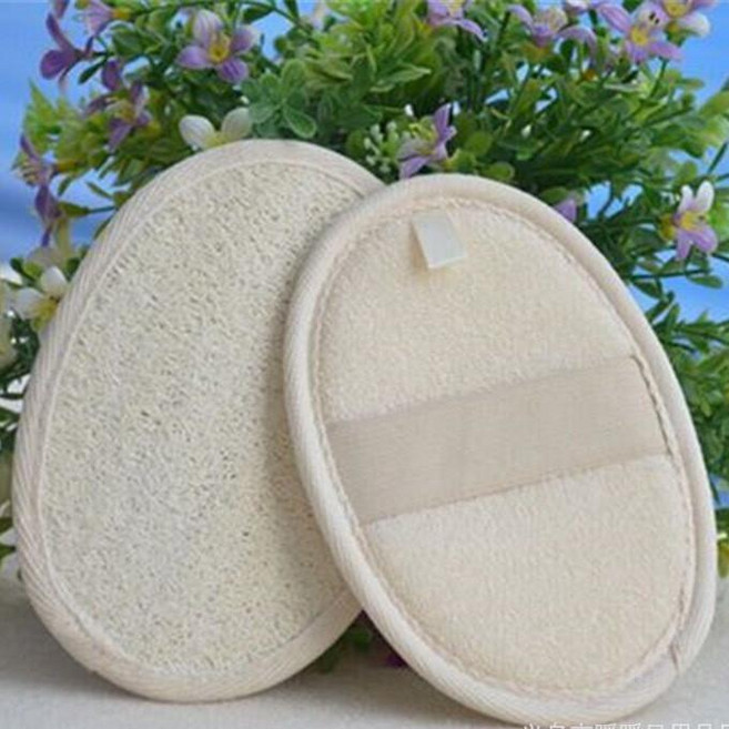 天然絲瓜絡沐浴擦植物縴維搓澡巾絲瓜擦片會所健康沐浴用品, 1個, 一個裝