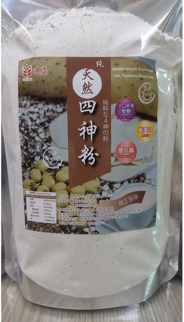 五穀の家 加味四神粉 600克 增添紅薏仁 100%正品純天然 低溫研磨, 1個