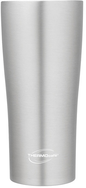 THERMOCAFÉ TCBM-430 凱菲不鏽鋼真空冰沁杯 啤酒杯 0.43L, 霧面銀, 1個
