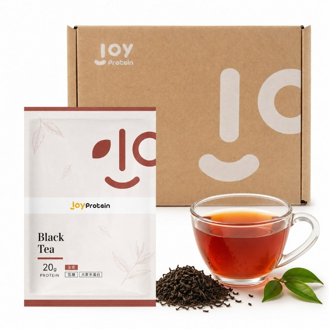 Joy Protein 高蛋白紅茶阿薩姆風味28g*12入/盒 每包含蛋白質20g 全素, 1個, 336g