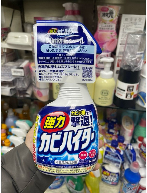 日本製強力除霉泡沫噴霧 清潔劑 浴室牆壁, 1個