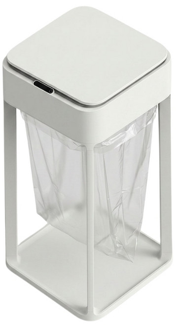 LC生活科技 Lite 30L 自動打包垃圾桶, 白色