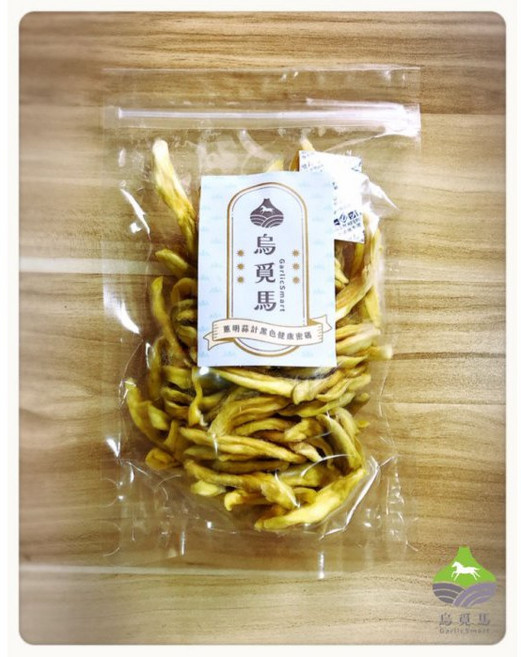 烏覓馬 GarlicSmart 台灣芒果青 黃金香橙片 200G 酸甜可口果乾, 1個