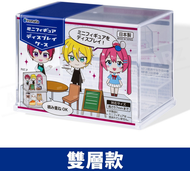 Inomata 日本製 透明展示盒 掛式款, 1個