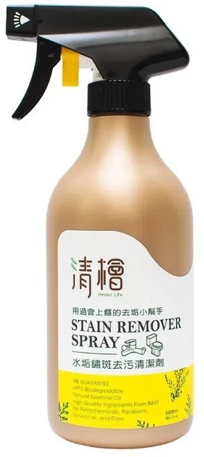 清檜Hinoki Life 水垢鏽斑去污清潔劑 除水垢 去鏽斑 水龍頭水垢 清潔水垢 水垢清潔劑, 1個, 500ml