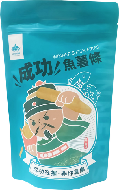 日芳珍饌 成功魚薯條, 90g, 1個