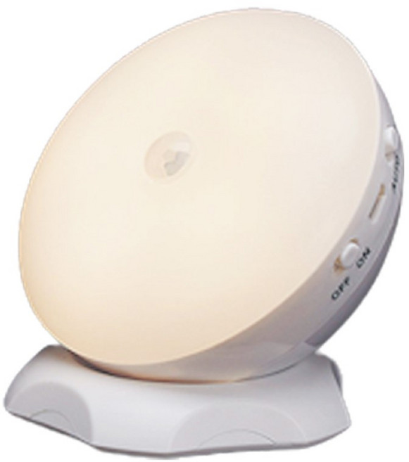 LED磁吸感應USB充電小夜燈 臥室燈, 黃光【充電款】360度旋轉式, 1個