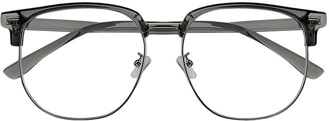 大臉眼鏡框 防藍光抗UV400 平光無度數 送眼鏡盒眼鏡布