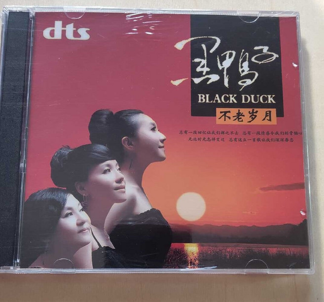 黑鴨子 不老歲月 DTS 5.1聲道 CD, 1個