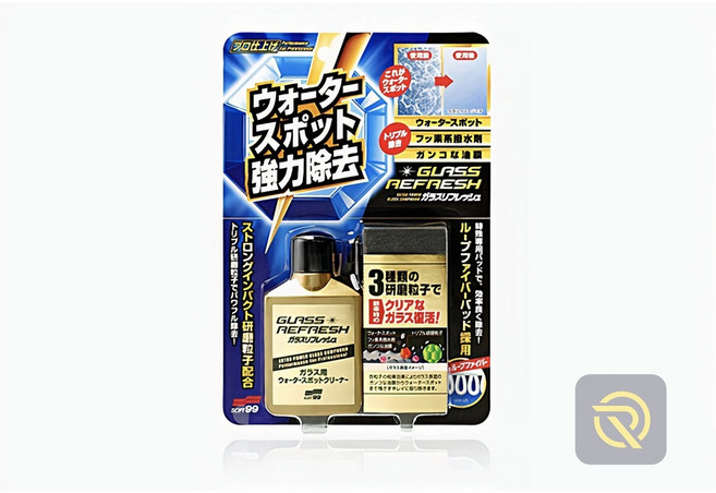 SOFT99 玻璃復活劑 強力去除水垢油膜污漬, 1個
