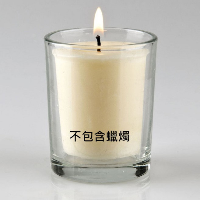 白娜手作BANAI 香氛蠟燭 香茅, 1個, 透明玻璃燭杯