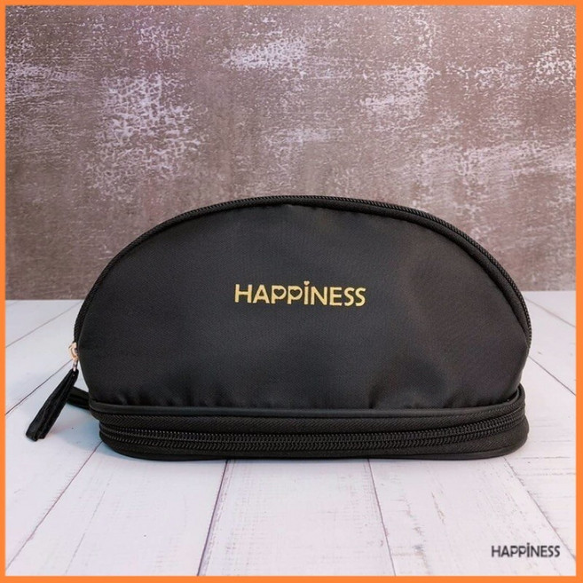 HAPPINESS 化妝包 刷具包 收納包, 1個, 無, N/A