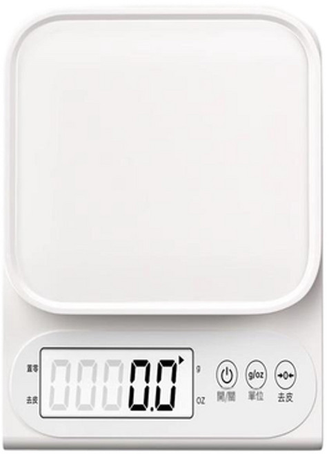 高精度廚房電子秤, 電池款10kg / 1g 送託盤 五大豪禮, 如圖所示, 10kg