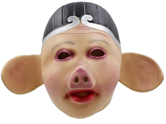 派對卡通頭套, 豬八戒, 1個