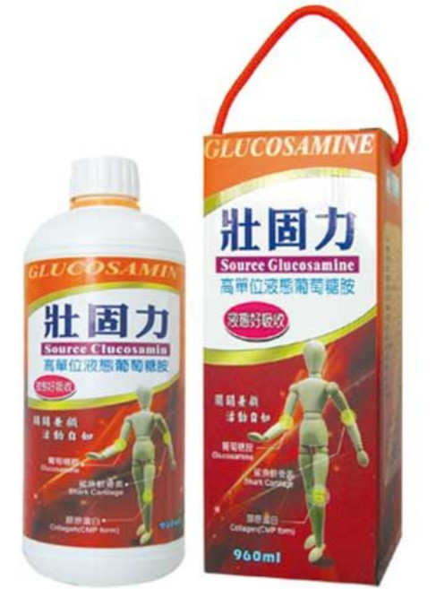 Source Glucosamine 葡萄糖胺液 1000ml 台灣製 買6送1, 1個, 藥聯-壯固力