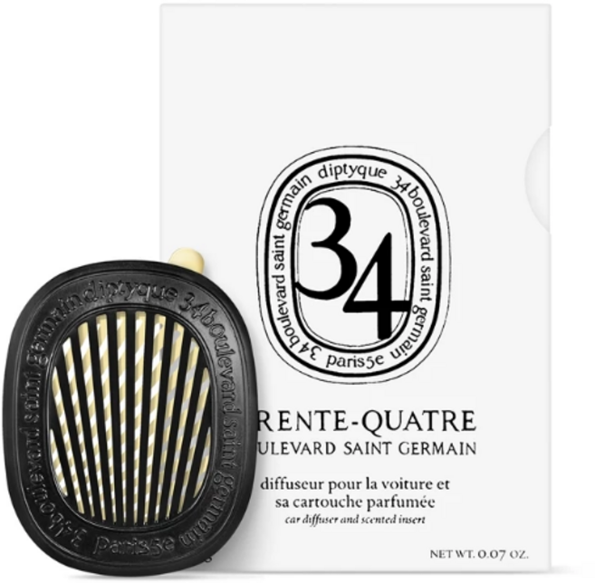 Diptyque 車用擴香器 香氛補充包組合, 1個, 聖日爾曼大道34