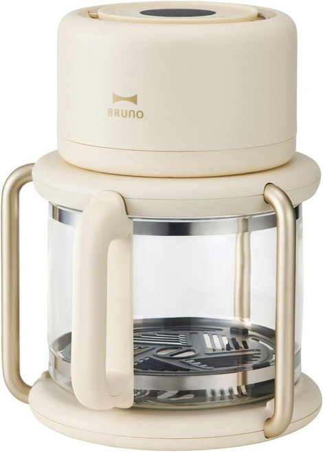 BRUNO 氣炸鍋 無油炸鍋 一機多用 輕巧 BOE122, 奶油色, BOE122-IV