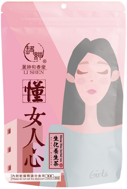 和春堂 生化養生茶(10入/包)生理期適用 舒服順心 即沖即泡 月月都順心, 1個, 6mg, 10個裝