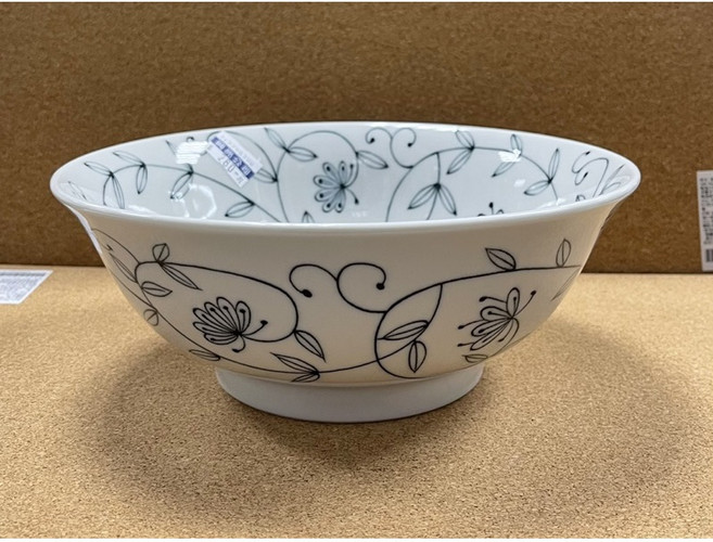 日本製 美濃燒 拉麵碗 丼飯碗 輕量 大碗公 20.5*8cm, 1個