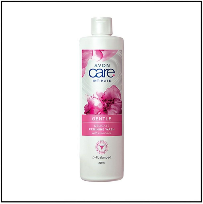 AVON 溫和私密潔淨露 含洋甘菊 pH 平衡, 1件, 250ml
