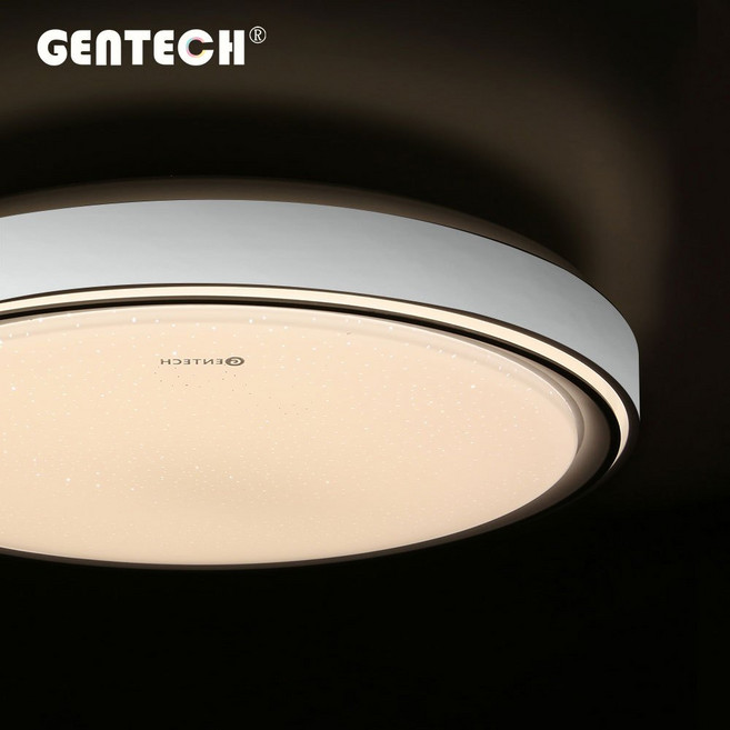 GENTECH LED 吸頂燈, 65W 調光調色(附遙控)