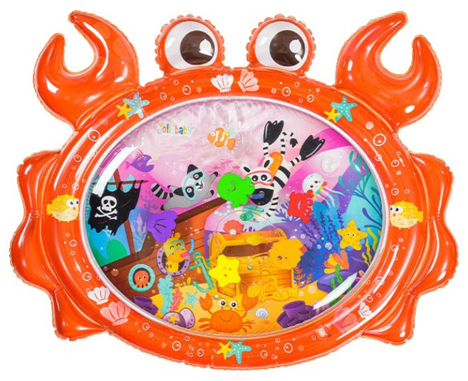Jollybaby 嬰兒充氣水墊, 橙色