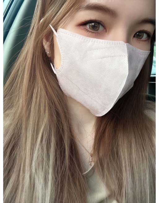 【星業3D立體】星業 成人立體醫療口罩 C型口罩 日式美顏口罩, 1個, 成人3D立體 香芋粉 30入