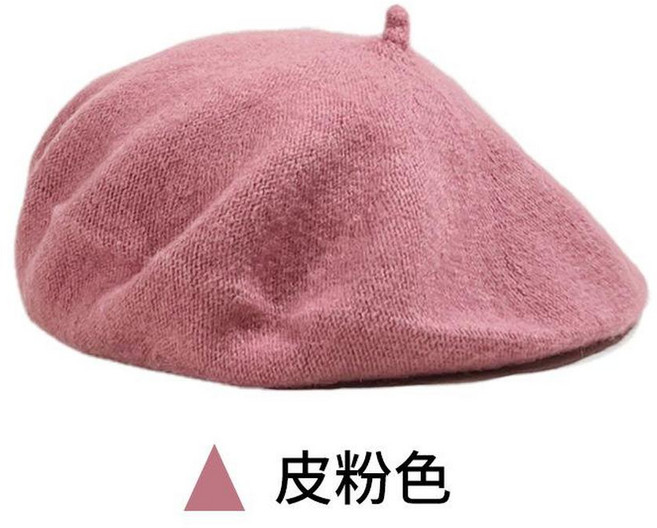 腈綸 貝雷帽 女士英倫風復古畫家帽