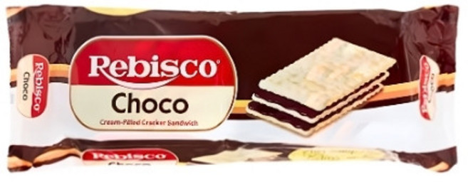 Rebisco Choco 奶油夾心蘇打餅乾 34gx10, 1個